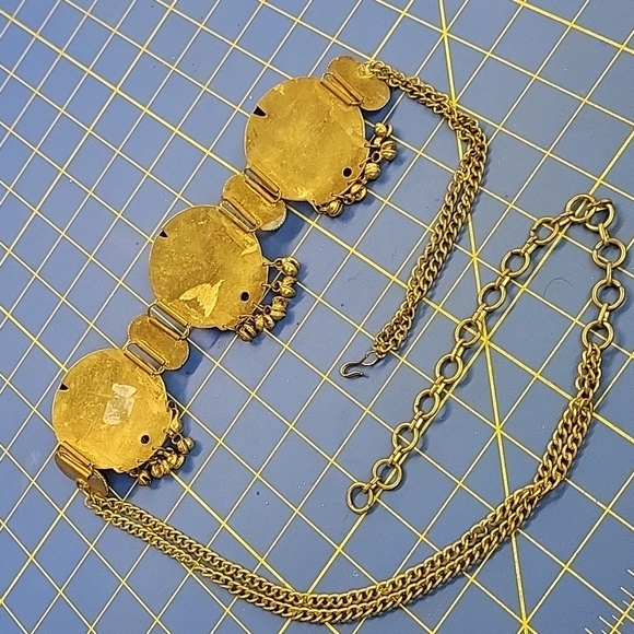 1980s Gold Brassy Tone Chain 38" - Picture 6 of 6